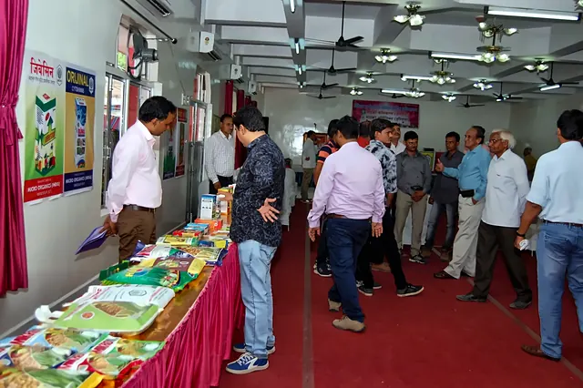Our products at an agricultural exhibition